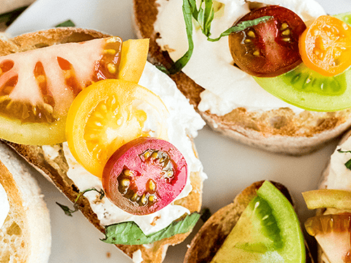 Heirloom Tomato Toast - TRIBECA OVEN